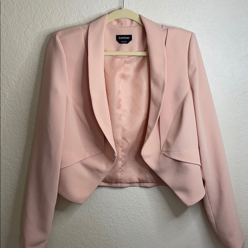 Bebe Blush Blazer